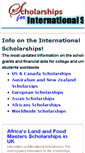 Mobile Screenshot of international-scholarships.info